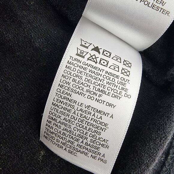 Lucky Brand Womens Embroidery Print Tank Top Large Black Linen Blend Boho Hippie - Picture 9 of 10